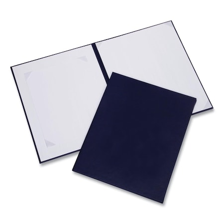 Made-To-Stick 14.5 x 11.5 in. Certificate Binder  Navy Blue MA3215631